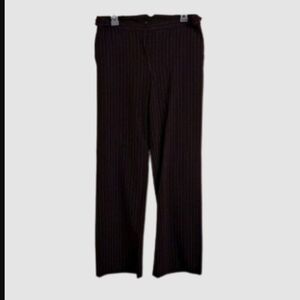 🌴 Flare Leg Pinstriped Dress Pant Trousers